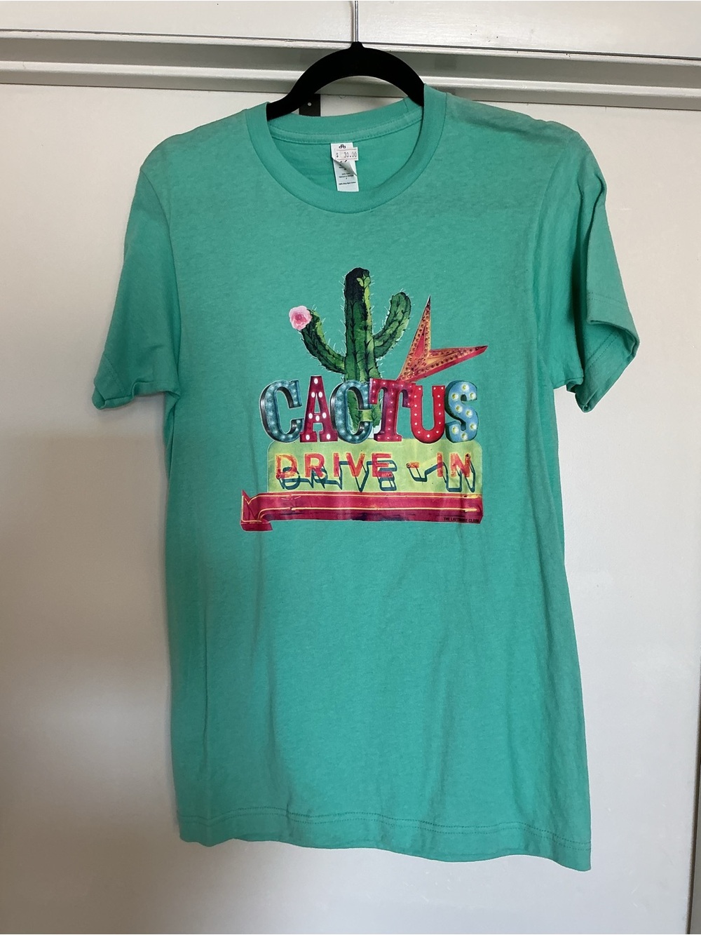 Cactus Drive-In Graphic Tee - Mint Green